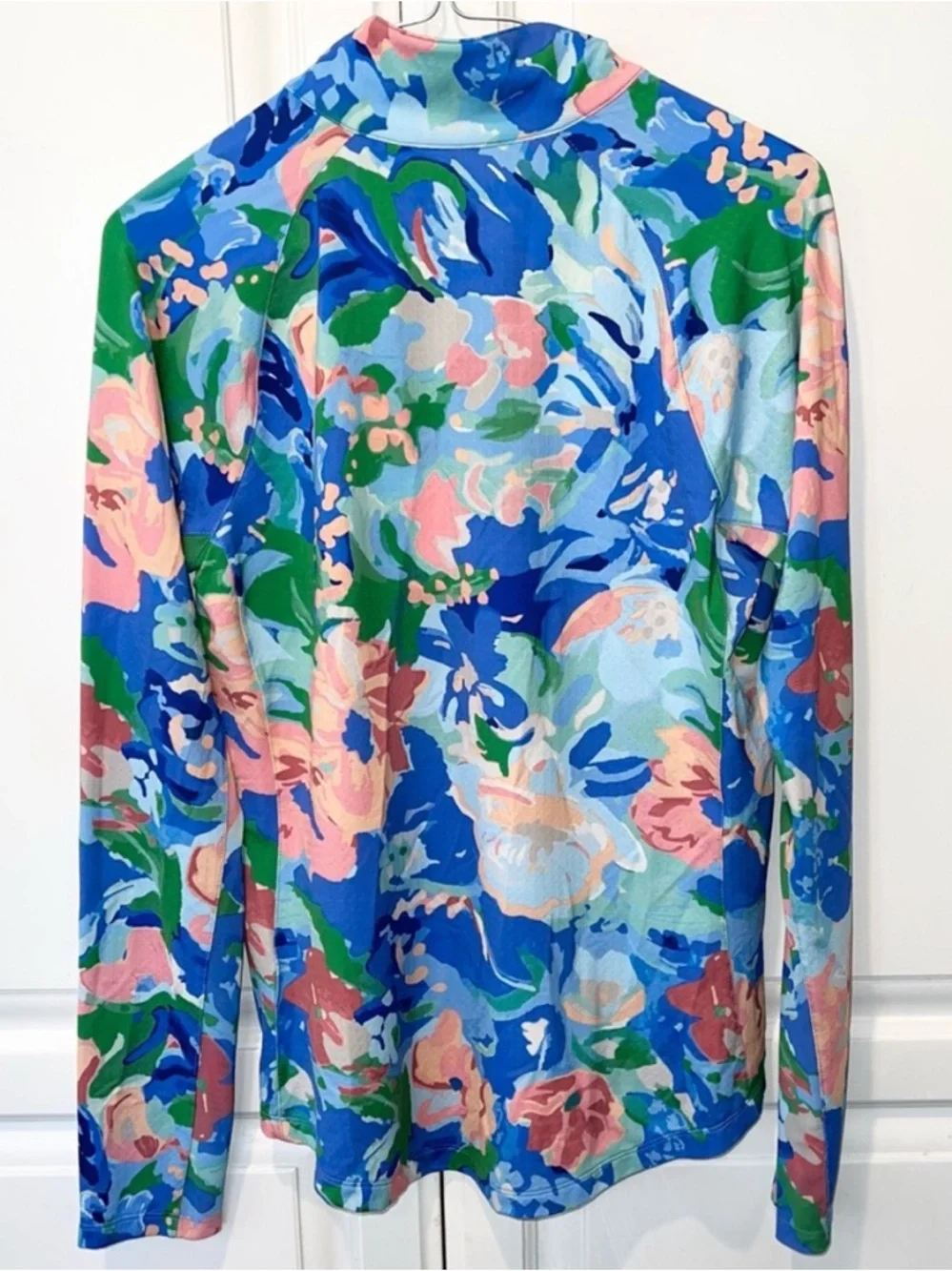Walter Hagen UPF 50+ Floral Golf Quarter Zip S NWT - Picture 6 of 7